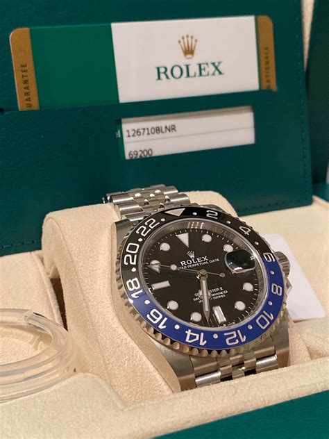 rolex batman 2019 watchfinder|Rolex Batman pricing.